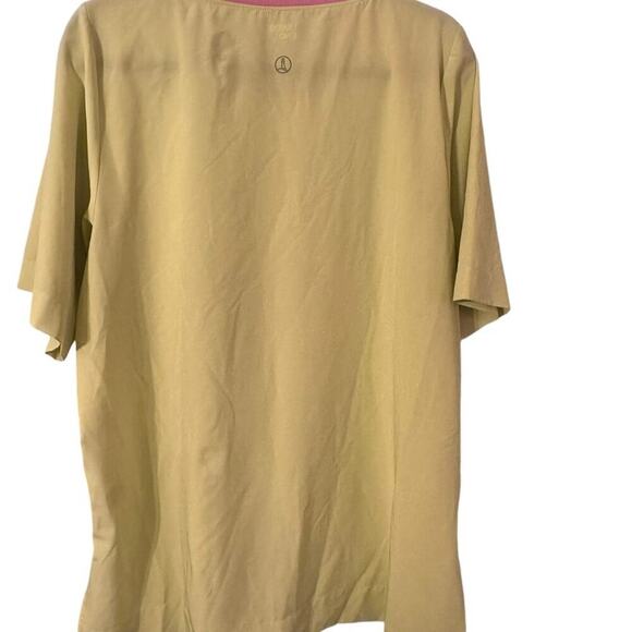 Lands End Women's Top Size L/T Lightweight Moisture Wicking Side Vents Drop Hem - Picture 2 of 5